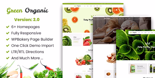 Greenorganic - WooCommerce WordPress Theme