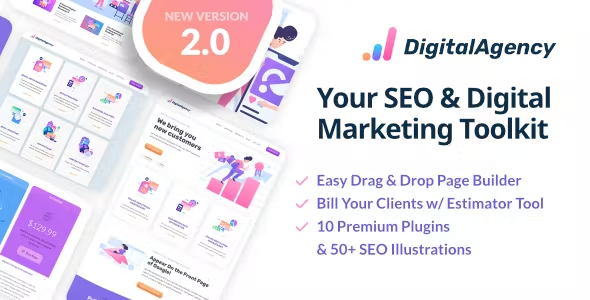 SEOWP Digital Marketing Agency and SEO WordPress Theme