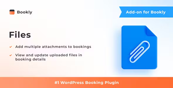 Bookly Files Addon