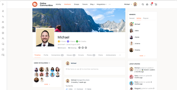 BuddyBoss Theme Online Communities