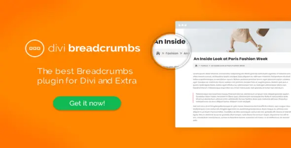 Divi Breadcrumbs for Divi & Extra