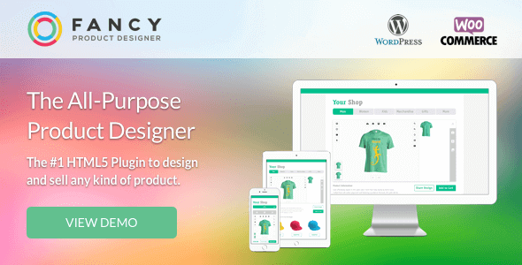 Fancy Product Designer Woocommerce Plugin