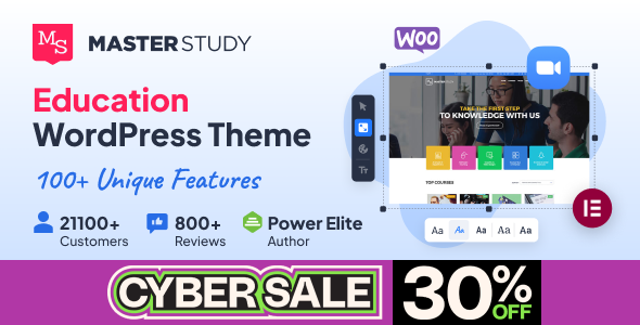 Masterstudy – Education WordPress Theme Masterstudy – Education WordPress Theme