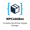 WPCodeBox 2 Wordpress Plugin